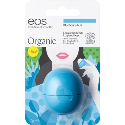 EOS Organic Lip Balm blueberry acai Blister