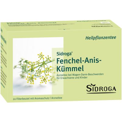 SIDROGA Fenchel Anis Kümmel Tee Filterbeutel