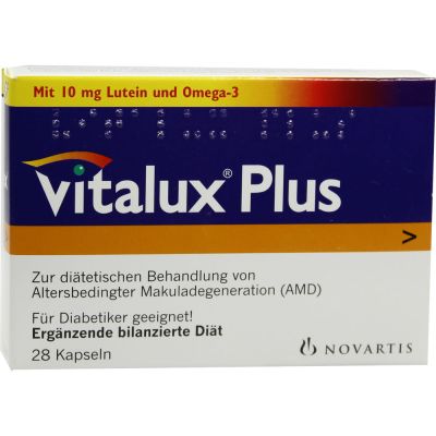 VITALUX Plus 10 mg Lutein Kapseln