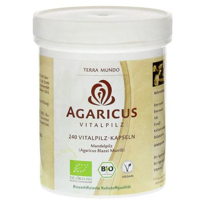 AGARICUS VITALPILZ Bio Terra Mundo Kapseln