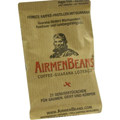 AIRMENBEANS feinste Kaffee Pastillen m.Guarana