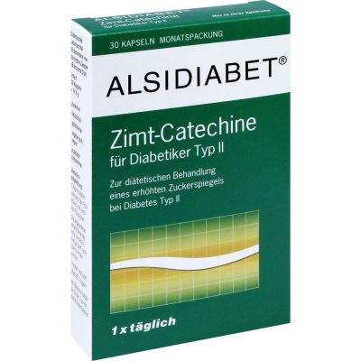 ALSIDIABET Zimt Catechine f.Diab.Typ II Kapseln