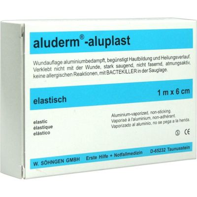 ALUDERM aluplast Wundverb.Pfl.6 cmx1 m elast.