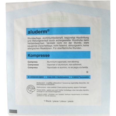 ALUDERM Kompressen 10x15 cm