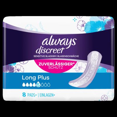 ALWAYS discreet Inkontinenz Binden long plus