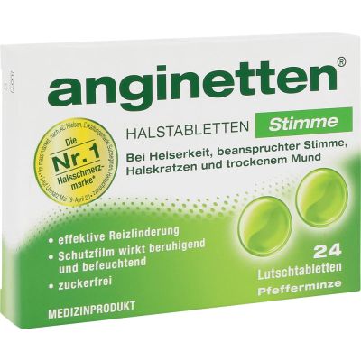 ANGINETTEN Stimme Lutschtabletten