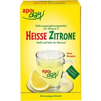 APODAY heisse Zitrone Vit.C Pulver