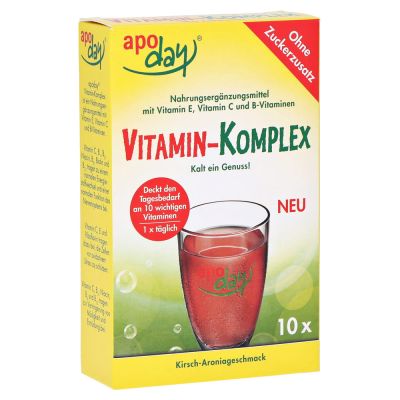 APODAY Vitamin-Komplex Kirsch-Aronia zuckerfr.Plv.