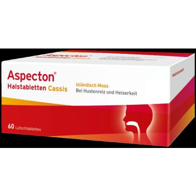 ASPECTON Halstabletten Cassis Lutschtabletten