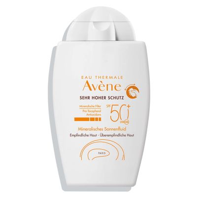 AVENE Mineralisches Sonnenfluid SPF 50+ ungetönt