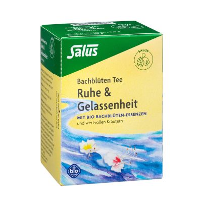 BACHBLÜTEN Tee Ruhe & Gelassenheit Bio Salus Fbtl.