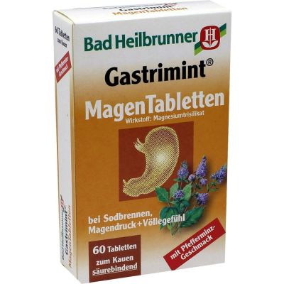 BAD HEILBRUNNER Gastrimint Magen Tabletten