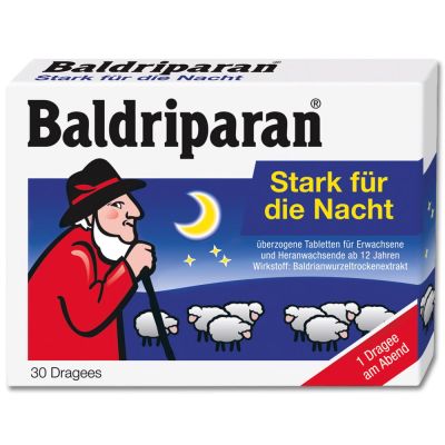 BALDRIPARAN Stark für die Nacht überzogene Tab.