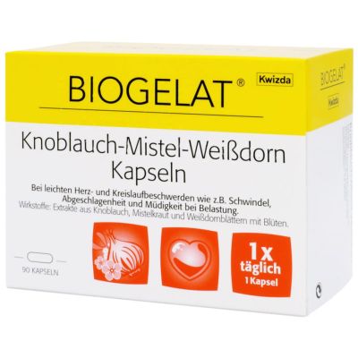 Biogelat Knoblauch-mistel-weiß