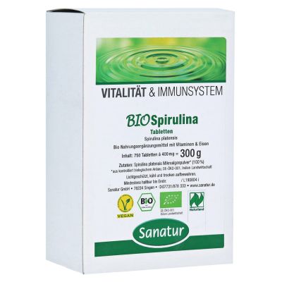 BIOSPIRULINA Mikroalgen 400 mg Tabletten Nachf.