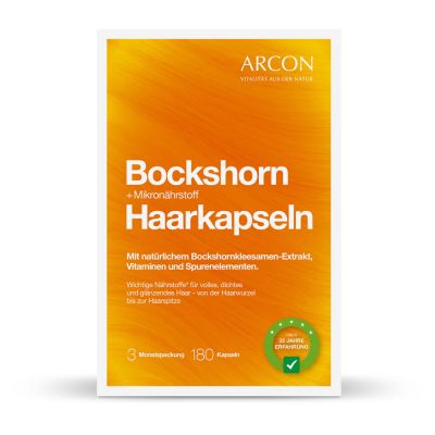 BOCKSHORN+Mikronährstoff Haarkapseln Tisane plus