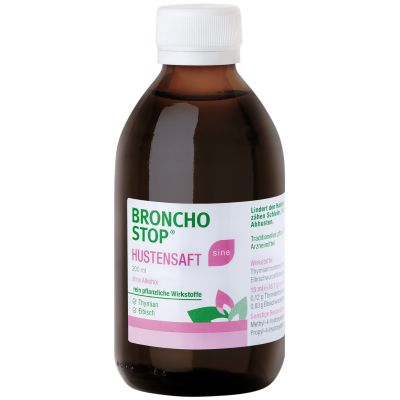 Bronchostop Thymian Eibisch sine Hustensaft