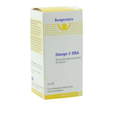 Burgerstein Omega-3 Dha Kapsel