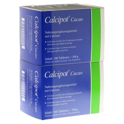 CALCIPOT Cacao Kautabletten