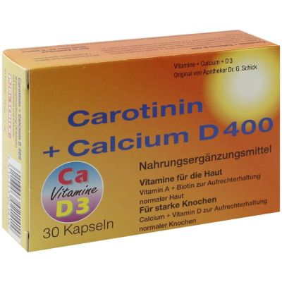 CAROTININ+Calcium D 400 Kapseln