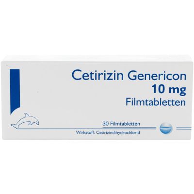 Cetirizin Genericon 10 mg