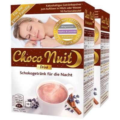 CHOCO NUIT Gute-Nacht-Schokogetränk Pulver