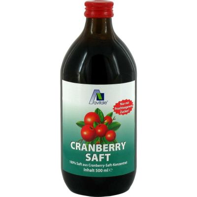 CRANBERRY SAFT 100% Frucht