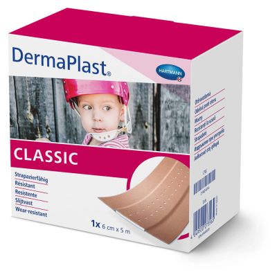 DERMAPLAST CLASSIC Wundpflaster 6 cmx5 m