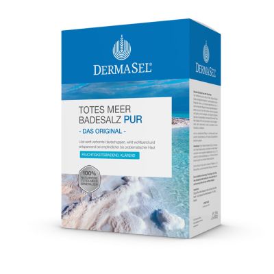 DERMASEL Totes Meer Badesalz Pur