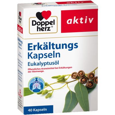 DOPPELHERZ Erkältungskapseln Eukalyptusöl