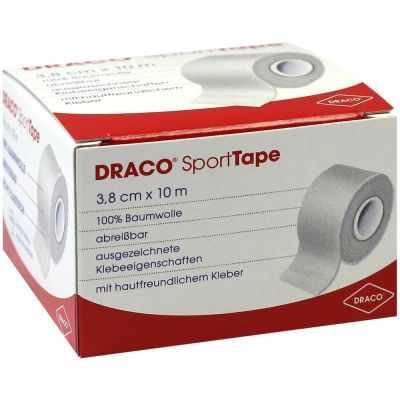 DRACOTAPEVERBAND 3,8 cmx10 m weiss