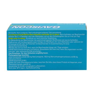 Gaviscon Mint Kautabletten