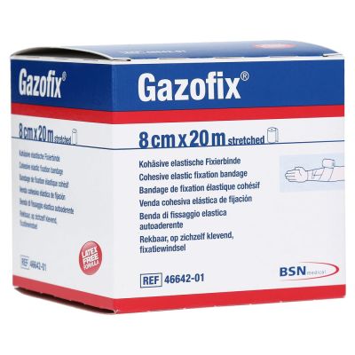 GAZOFIX Fixierbinde kohäsiv 8 cmx20 m