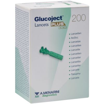 GLUCOJECT Lancets PLUS 33 G