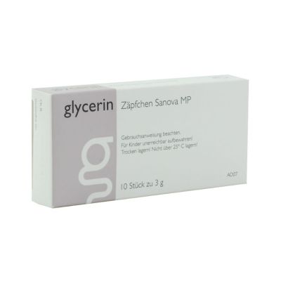 Glycerin Zäpfchen Sanova Mp 3