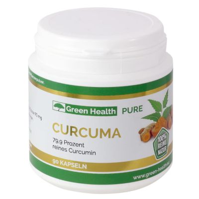 GREEN HEALTH Pure Curcuma Kapseln