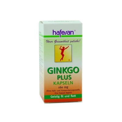 hafesan GINKGO PLUS 160 mg Kapseln