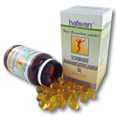 hafesan Schwarze Johannisbeersamenöl 500 mg