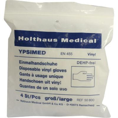 HANDSCHUHE Einmal Ypsimed Vinyl gross