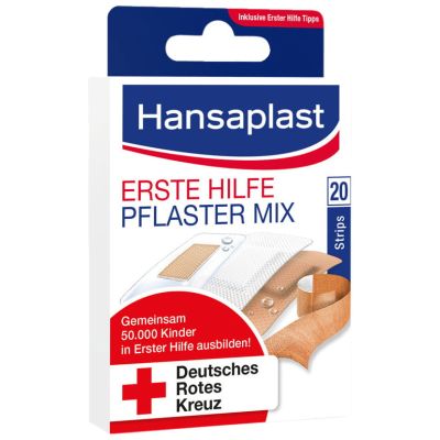 HANSAPLAST Erste Hilfe Pflaster Mix