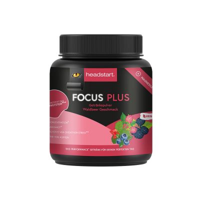 Headstart Focus Plus Getränkepulver Waldbeer