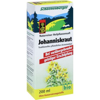 JOHANNISKRAUT SAFT Schoenenberger