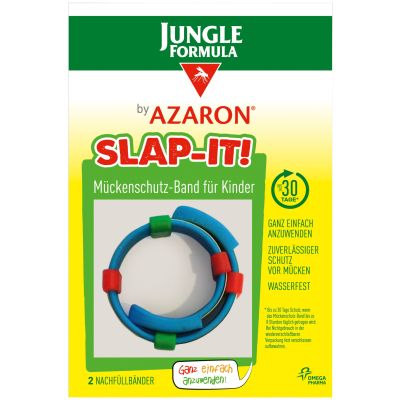 JUNGLE Formula by AZARON SLAP-IT Mückenschutz-Band