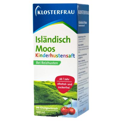 Klosterfrau Isländisch Moos Kinderhustensaft mit Kirschgeschmack