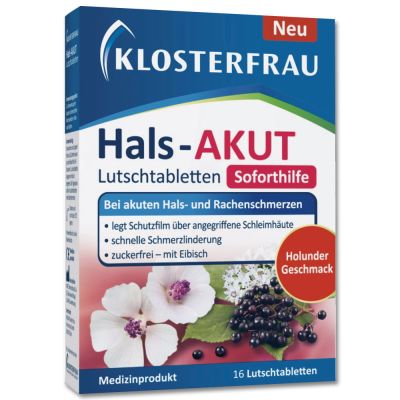 KLOSTERFRAU Hals-AKUT Lutschtabletten