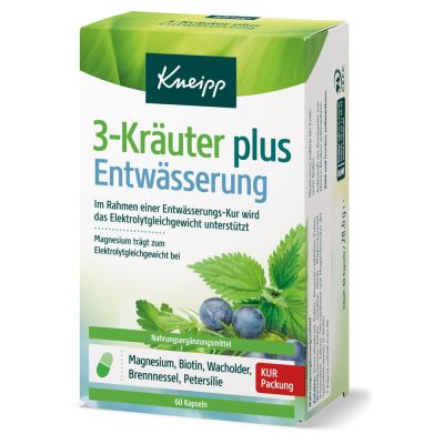 KNEIPP 3-Kräuter Entwässerung Kapseln