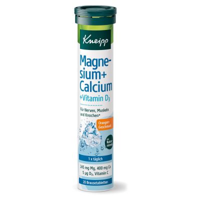 KNEIPP Magnesium+Calcium Brausetabletten