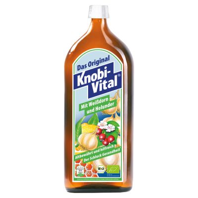 KNOBIVITAL mit Weissdorn+Holunder