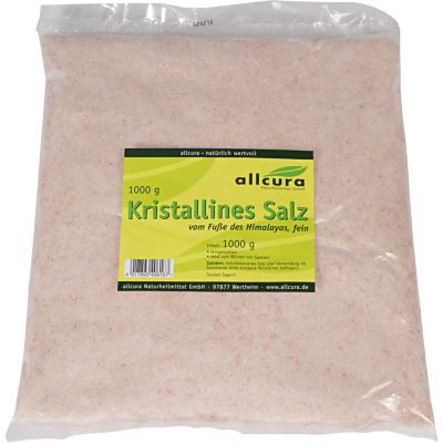 KRISTALLINES Salz v.Fusse d.Himalaya fein gem.