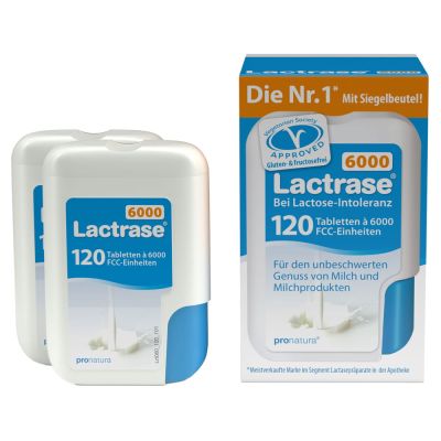 LACTRASE 6.000 FCC Tbl.im Klickspender Doppelpack